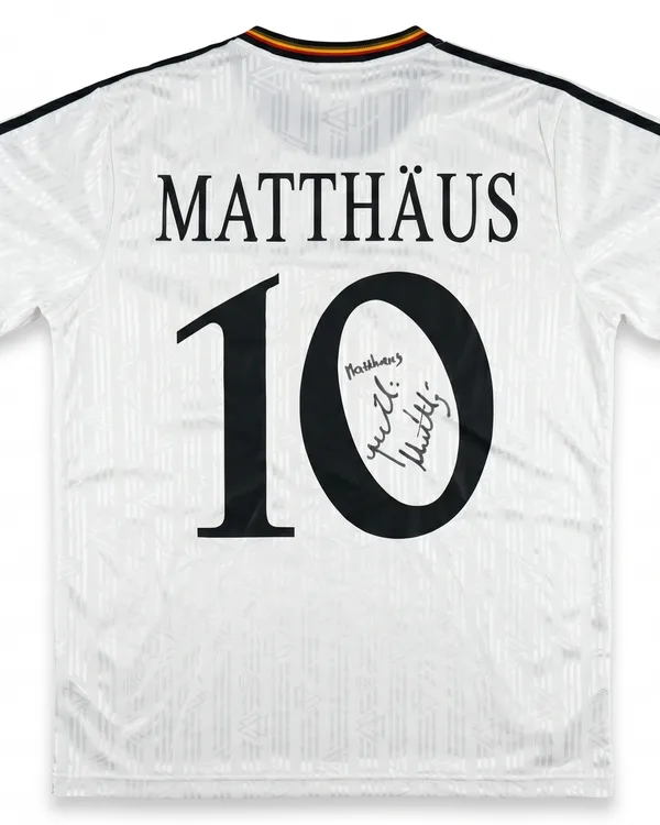 Lothar Matthäus Signed Germany National Team 1996 Jersey