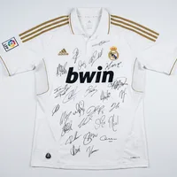 Signed 2011–12 Real Madrid Jersey — (26 Signatures)