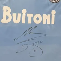 Very Rare Napoli 1984 Shirt — Signed by Diego Maradona