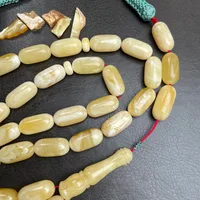 Royal White Baltic Amber Misbah —  (53g)