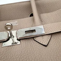 Hermes Birkin 35 Gris Tourterelle Togo Leather