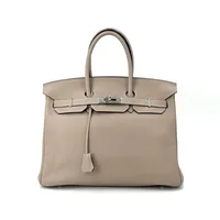 Hermes Birkin 35 Gris Tourterelle Togo Leather