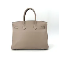 Hermes Birkin 35 Gris Tourterelle Togo Leather