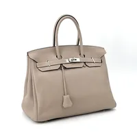 Hermes Birkin 35 Gris Tourterelle Togo Leather