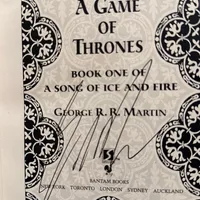 Signed 1996 First Edition — A Game of Thrones by George R. R. Martin (Rare Collector’s Copy)