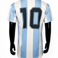 Jersey Signed by Diego Maradona - Argentina 1986 World Cup No. 10